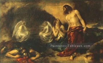 Christ apparaissant à Marie Madeleine après la Résurrection William Etty Peinture à l'huile